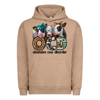 Pigment Burro ocd obsessive cow disorder Urban Hoodie - Jasminsmagicworld