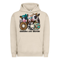 Pigment French Oak ocd obsessive cow disorder Urban Hoodie - Jasminsmagicworld