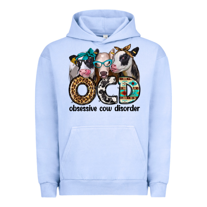 Ocd Obsessive Cow Disorder Urban Hoodie by Jasminsmagicworld | Teevron