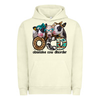 Pigment Pistachio ocd obsessive cow disorder Urban Hoodie - Jasminsmagicworld