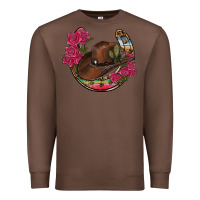 Chestnut western serape horseshoe Premium Sweatshirt - RanaPortraitStore