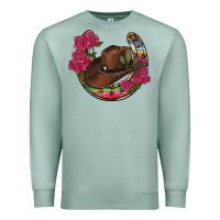 Seafoam western serape horseshoe Premium Sweatshirt - RanaPortraitStore