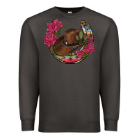 Smoke western serape horseshoe Premium Sweatshirt - RanaPortraitStore