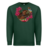 Sports Green western serape horseshoe Premium Sweatshirt - RanaPortraitStore