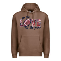 Chestnut football love of the game Premium Hoodie - JahusDesignShop