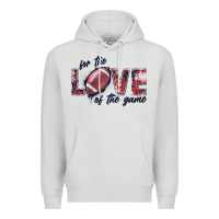Dove Grey football love of the game Premium Hoodie - JahusDesignShop
