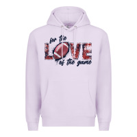 Lilac football love of the game Premium Hoodie - JahusDesignShop