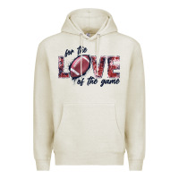 Oatmeal Heather football love of the game Premium Hoodie - JahusDesignShop