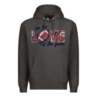 Smoke football love of the game Premium Hoodie - JahusDesignShop