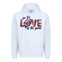 White football love of the game Premium Hoodie - JahusDesignShop
