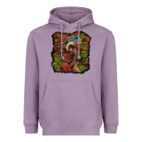 Lavender valentine's day cowboy cactus rose Heavyweight Hoodie - RanaPortraitStore