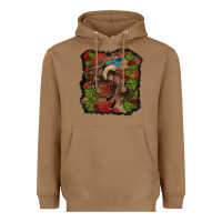 Toasted Coconut valentine's day cowboy cactus rose Heavyweight Hoodie - RanaPortraitStore