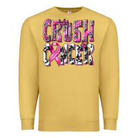 Antique Gold Crush Cancer Premium Sweatshirt - texasbilliewilder