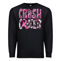 Black Crush Cancer Premium Sweatshirt - texasbilliewilder