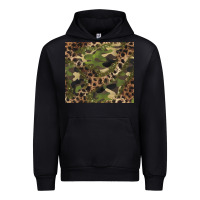 Black camouflage  leopard Urban Hoodie - BarkalooDesign