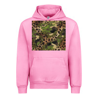 Fuchsia Pink camouflage  leopard Urban Hoodie - BarkalooDesign