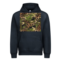 Navy camouflage  leopard Urban Hoodie - BarkalooDesign