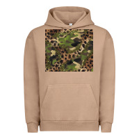 Pigment Burro camouflage  leopard Urban Hoodie - BarkalooDesign