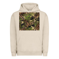 Pigment French Oak camouflage  leopard Urban Hoodie - BarkalooDesign