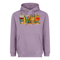 Lavender teacher fuel coffee cups Heavyweight Hoodie - texasbilliewilder