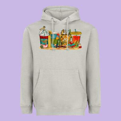 Heavyweight Hoodie teacher fuel coffee cups