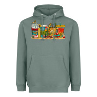Sage teacher fuel coffee cups Heavyweight Hoodie - texasbilliewilder