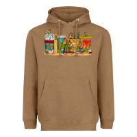 Toasted Coconut teacher fuel coffee cups Heavyweight Hoodie - texasbilliewilder