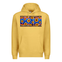 Antique Gold armed forces day sunflower Premium Hoodie - Artiststas