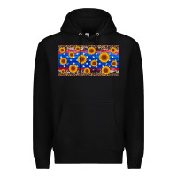 Black armed forces day sunflower Premium Hoodie - Artiststas