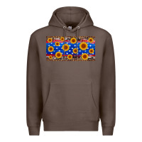Coffee armed forces day sunflower Premium Hoodie - Artiststas