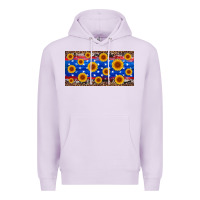 Lilac armed forces day sunflower Premium Hoodie - Artiststas