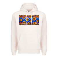Pale Pink armed forces day sunflower Premium Hoodie - Artiststas