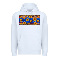 White armed forces day sunflower Premium Hoodie - Artiststas