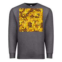 Charcoal Heather Childhood Cancer Butterfly Premium Sweatshirt - texasbilliewilder