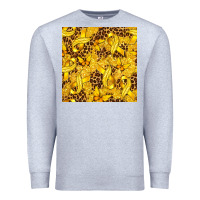 Heather Grey Childhood Cancer Butterfly Premium Sweatshirt - texasbilliewilder
