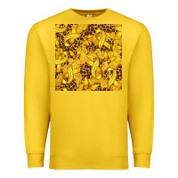Lemon Childhood Cancer Butterfly Premium Sweatshirt - texasbilliewilder