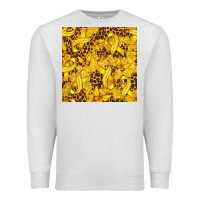 Oatmeal Heather Childhood Cancer Butterfly Premium Sweatshirt - texasbilliewilder