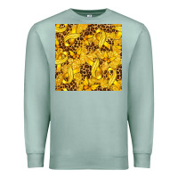 Seafoam Childhood Cancer Butterfly Premium Sweatshirt - texasbilliewilder