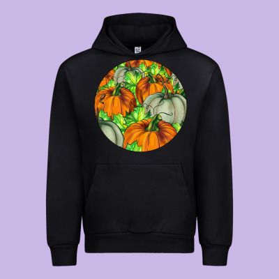 Fall Rounded Urban Hoodie Designed By Lillyallendesigns