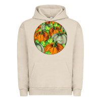 Pigment French Oak Fall Rounded Urban Hoodie - LillyAllenDesigns