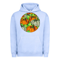 Pigment Grape Ice Fall Rounded Urban Hoodie - LillyAllenDesigns