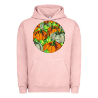 Pigment Salmon Fall Rounded Urban Hoodie - LillyAllenDesigns