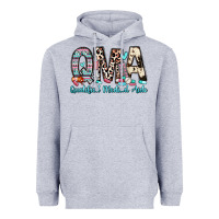 Heather Grey qma qualified medical aide Heavyweight Hoodie - Zillion Design Studio