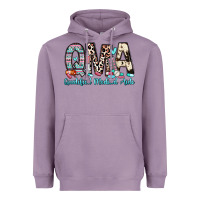 Lavender qma qualified medical aide Heavyweight Hoodie - Zillion Design Studio