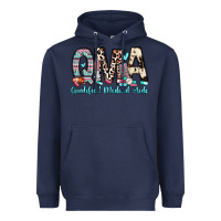 Navy qma qualified medical aide Heavyweight Hoodie - Zillion Design Studio