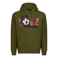 Army Green soccer love of the game Premium Hoodie - JahusDesignShop