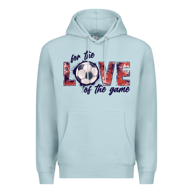 Soccer Love Of The Game Premium Hoodie by JahusDesignShop | Teevron
