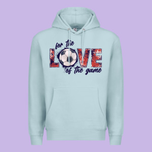 Soccer Love Of The Game Premium Hoodie Designed By Jahusdesignshop