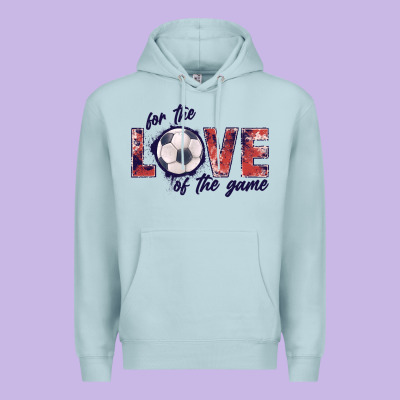 Soccer Love Of The Game Premium Hoodie Designed By Jahusdesignshop