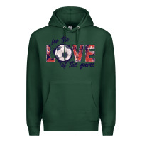 Sports Green soccer love of the game Premium Hoodie - JahusDesignShop